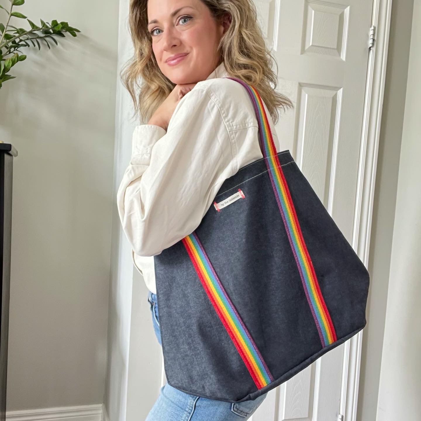 Signature Tote Bag- Rainbow Edition