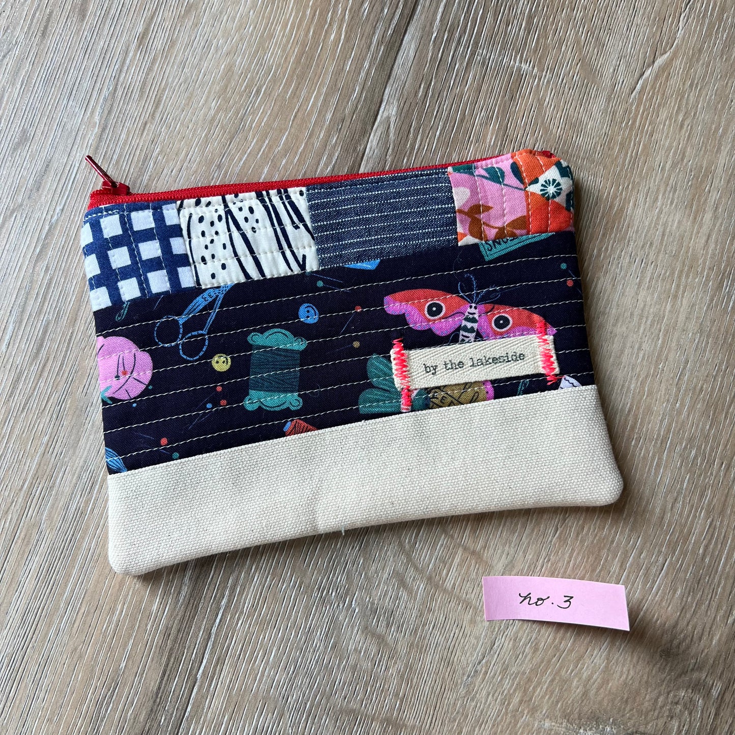 Small Patchwork Pouch- Sewing Notions No 3