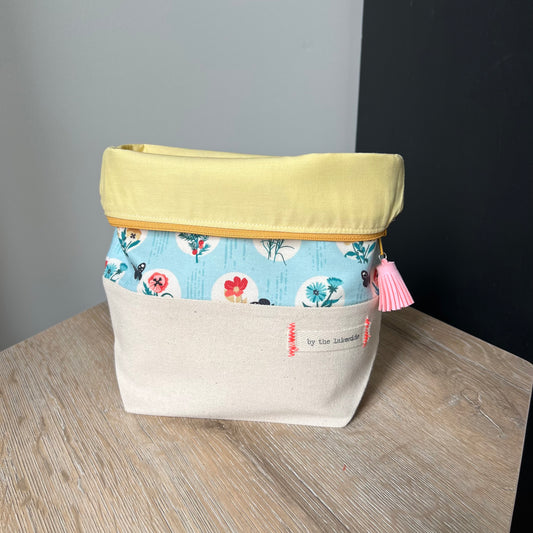 Small Project Bag- Garden Party (bag only)