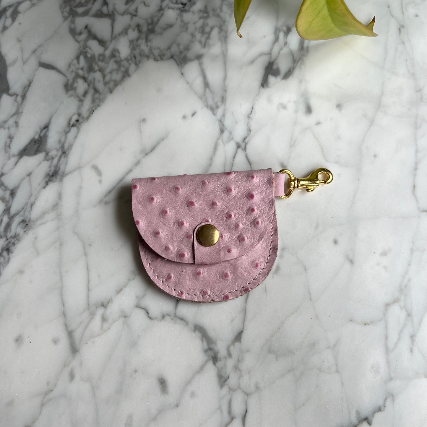 Leather Mini Pouch/Stitch Marker Case
