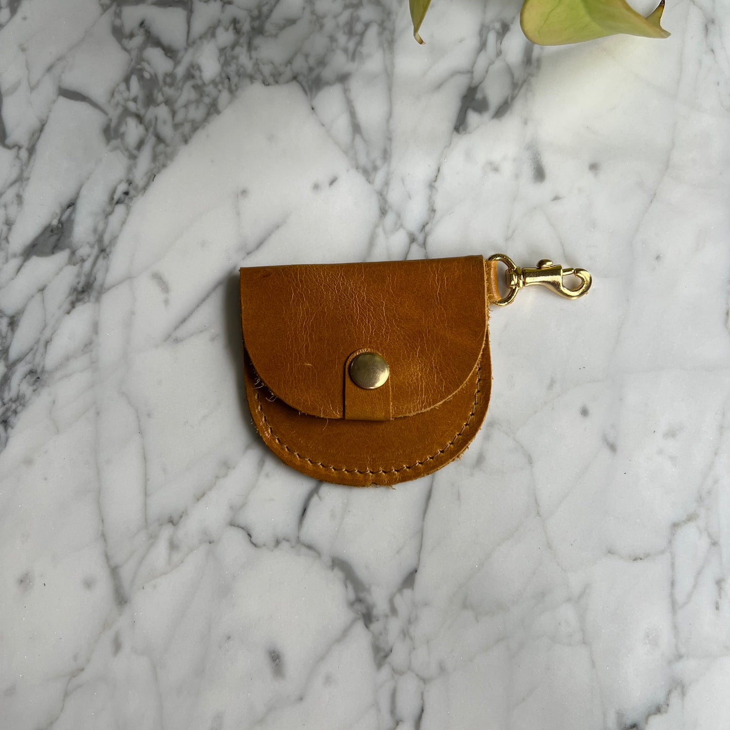 Leather Mini Pouch/Stitch Marker Case
