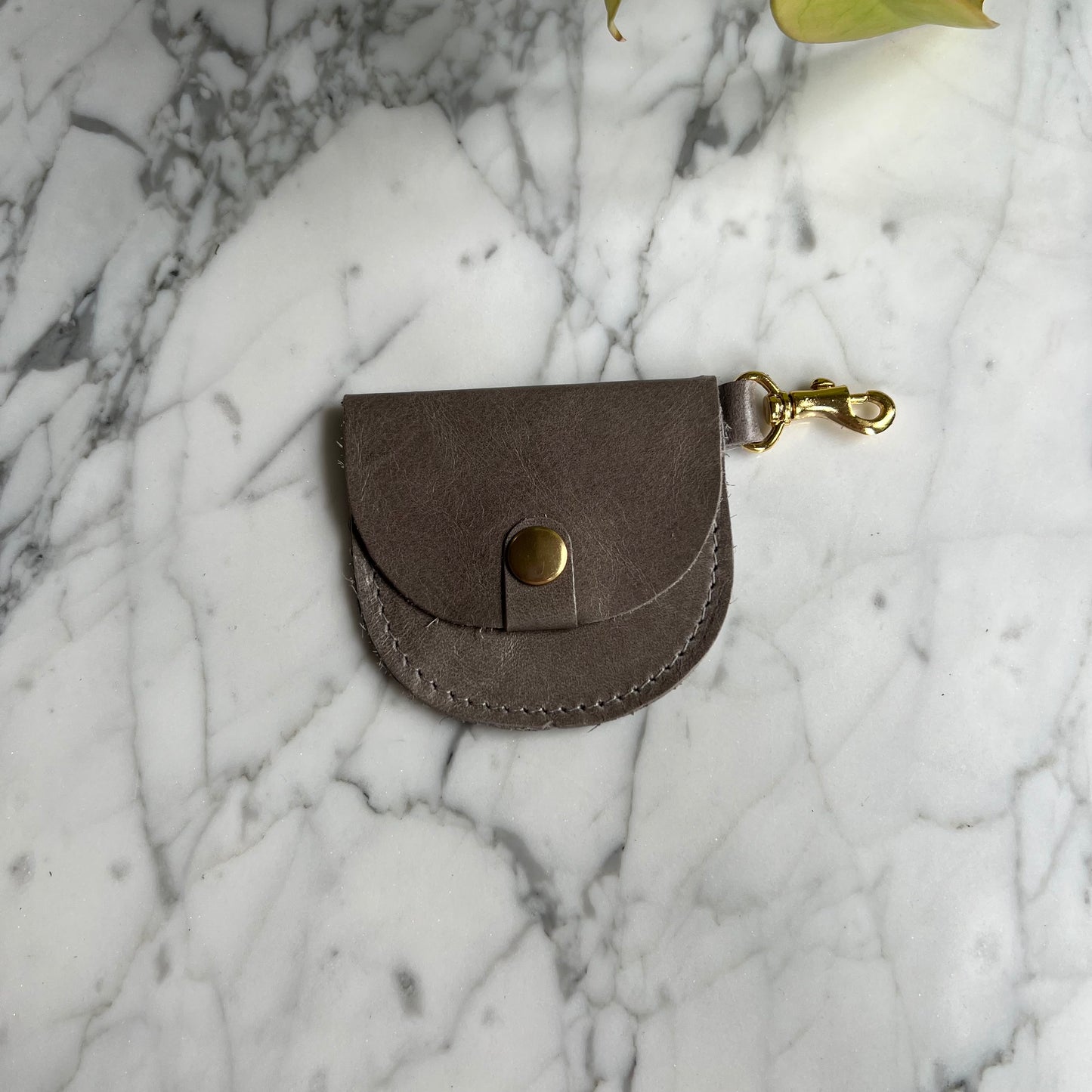 Leather Mini Pouch/Stitch Marker Case