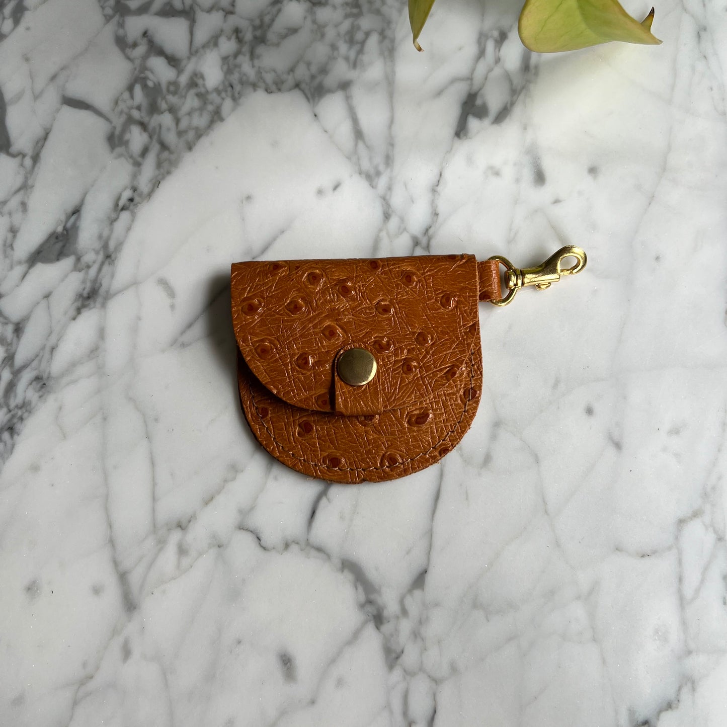 Leather Mini Pouch/Stitch Marker Case