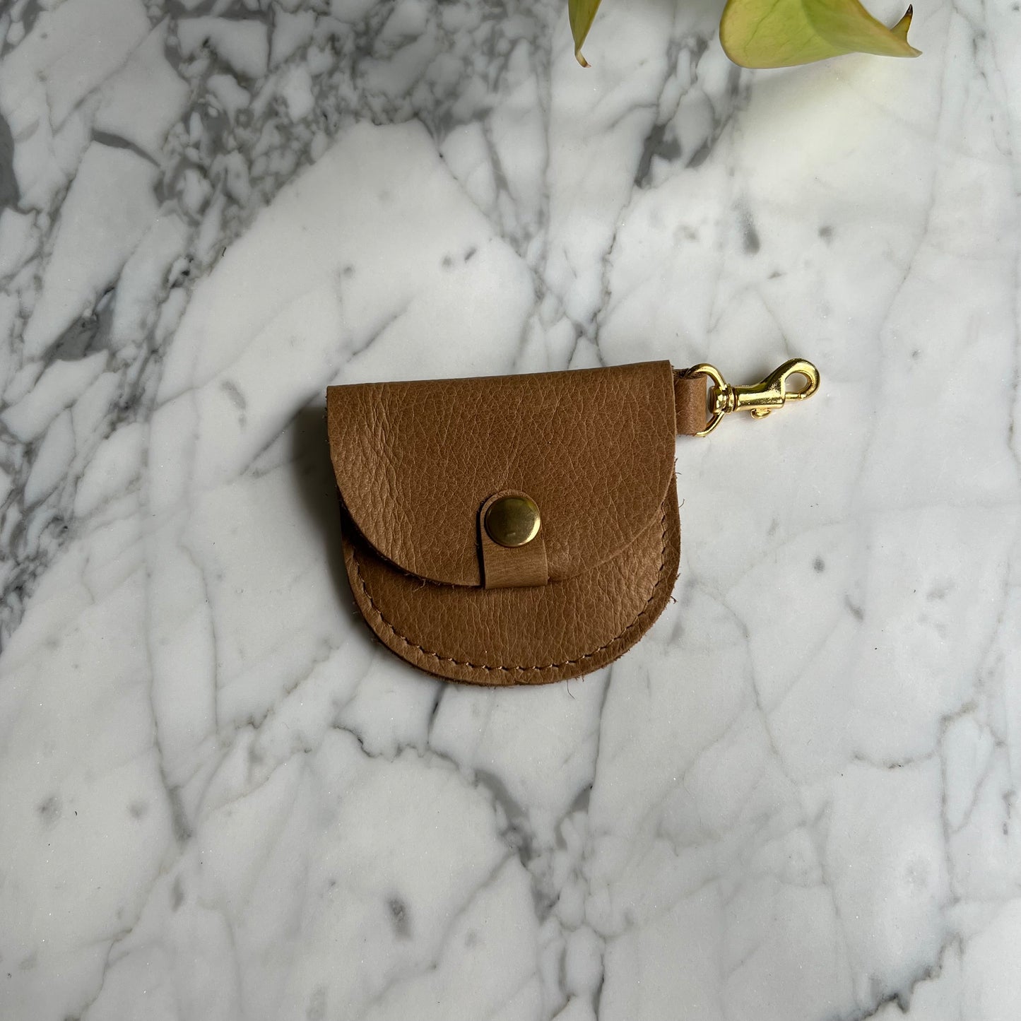 Leather Mini Pouch/Stitch Marker Case