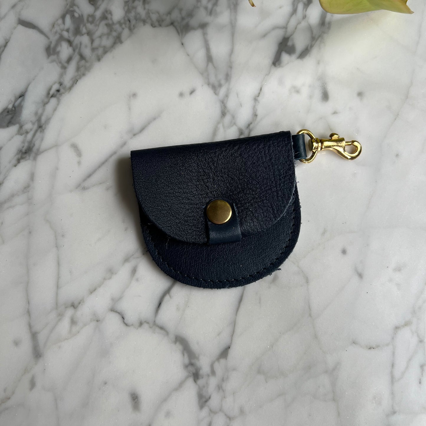 Leather Mini Pouch/Stitch Marker Case