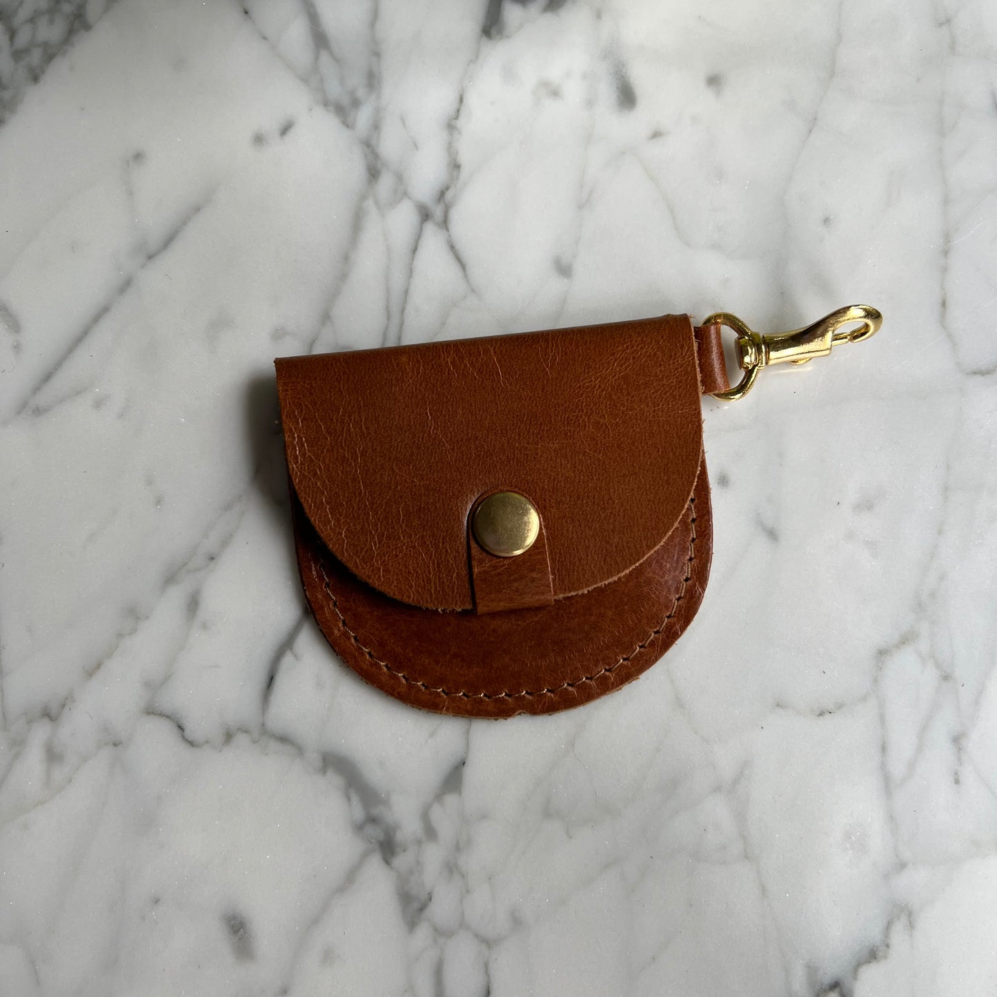 Leather Mini Pouch/Stitch Marker Case