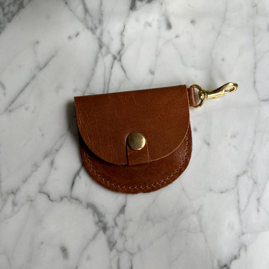 Leather Mini Pouch/Stitch Marker Case