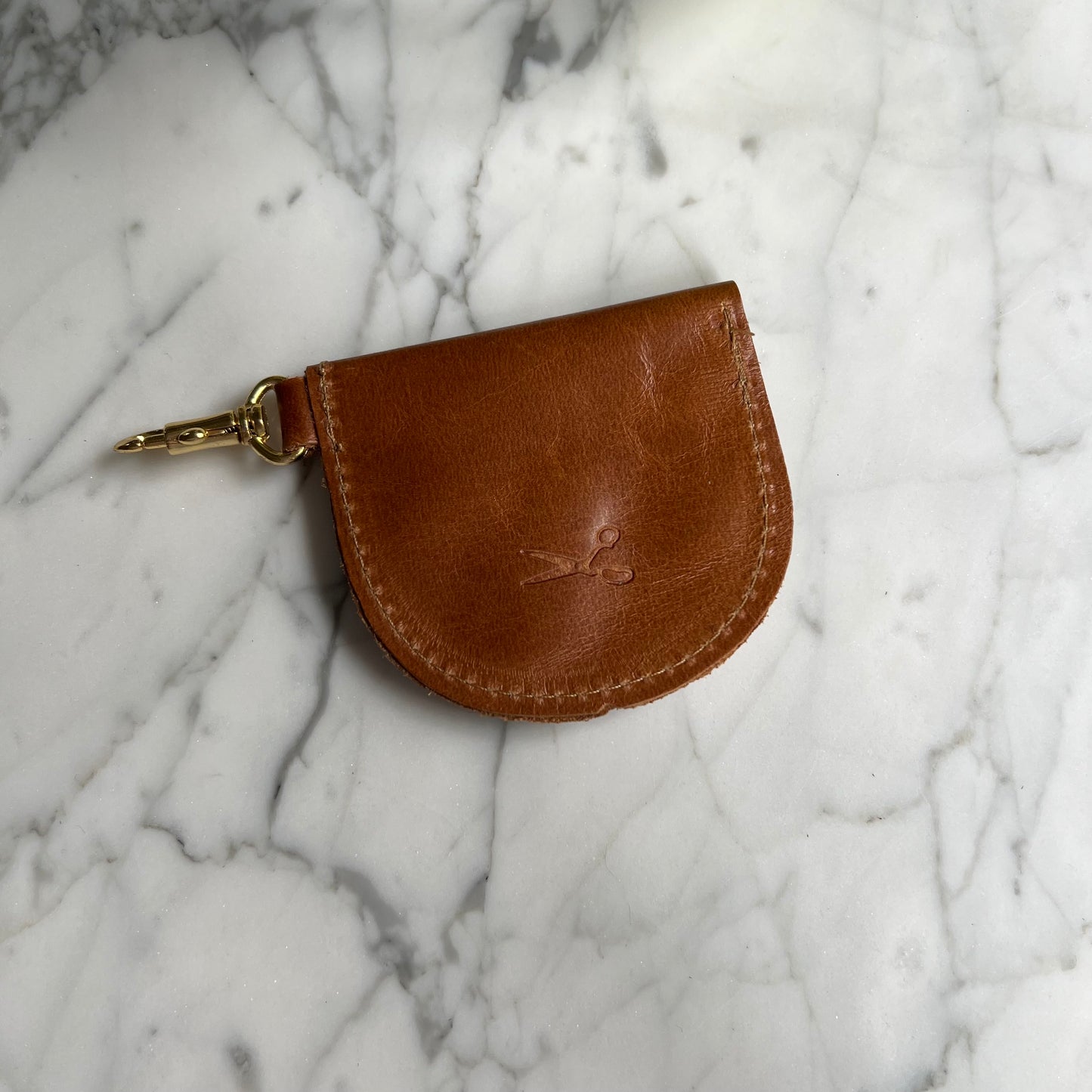Leather Mini Pouch/Stitch Marker Case