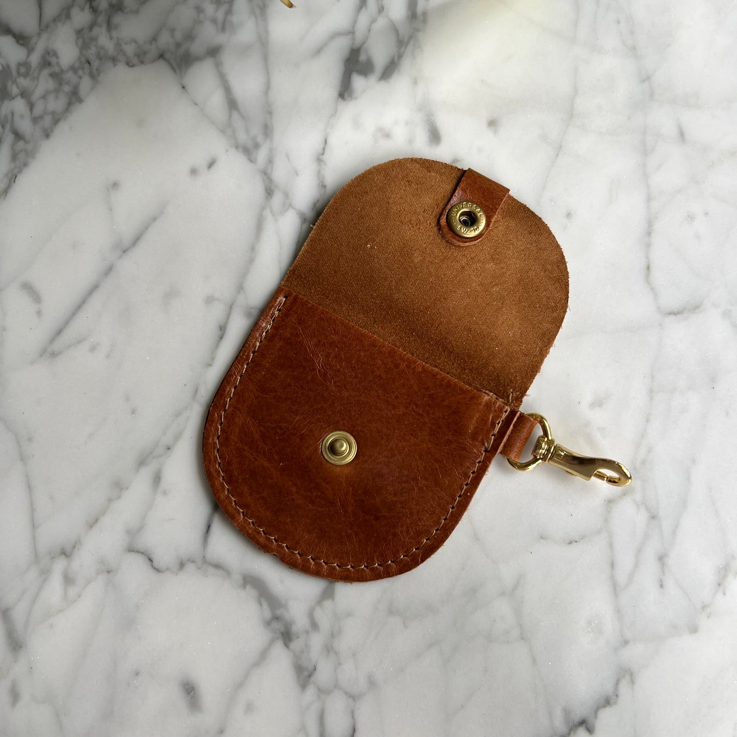 Leather Mini Pouch/Stitch Marker Case