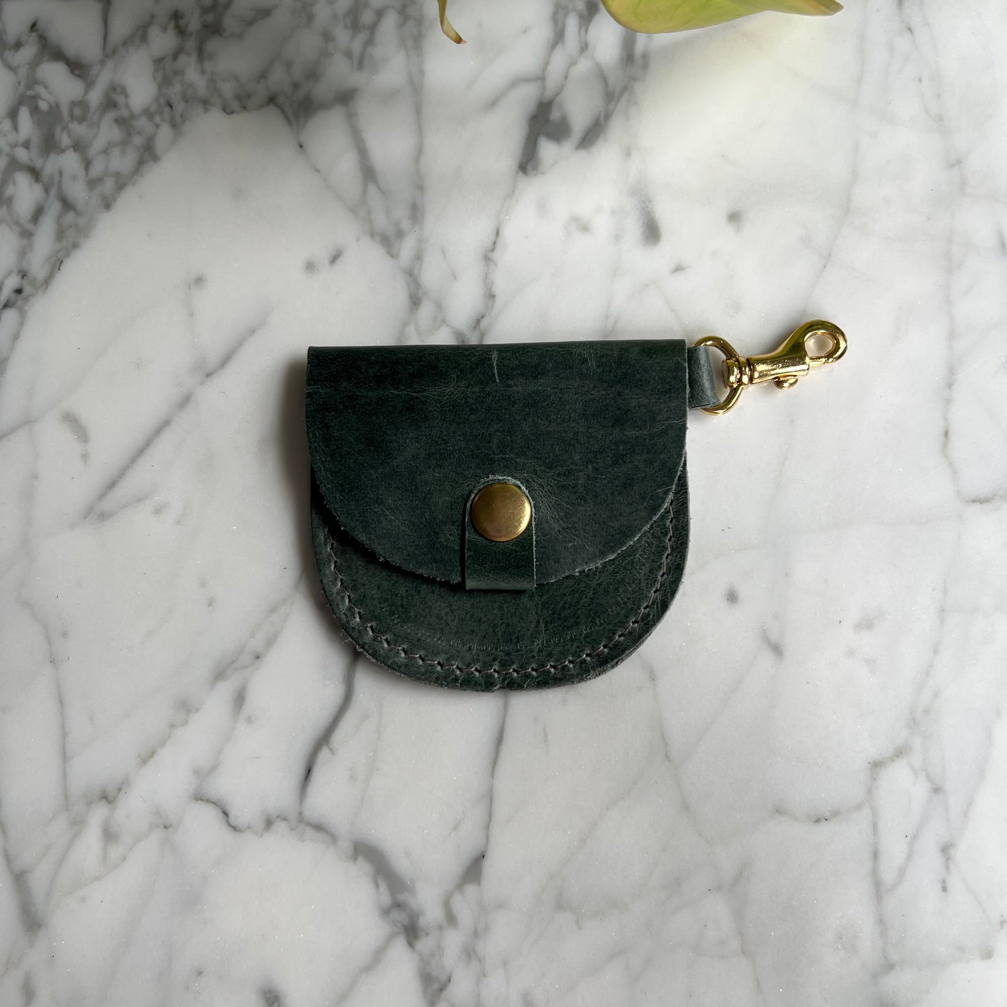 Leather Mini Pouch/Stitch Marker Case