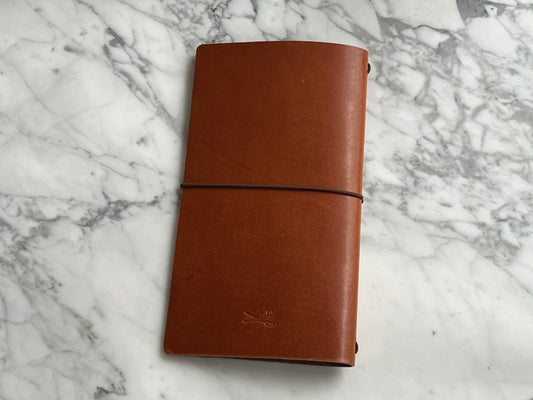 Red Leather Journal | Regular/Standard Size