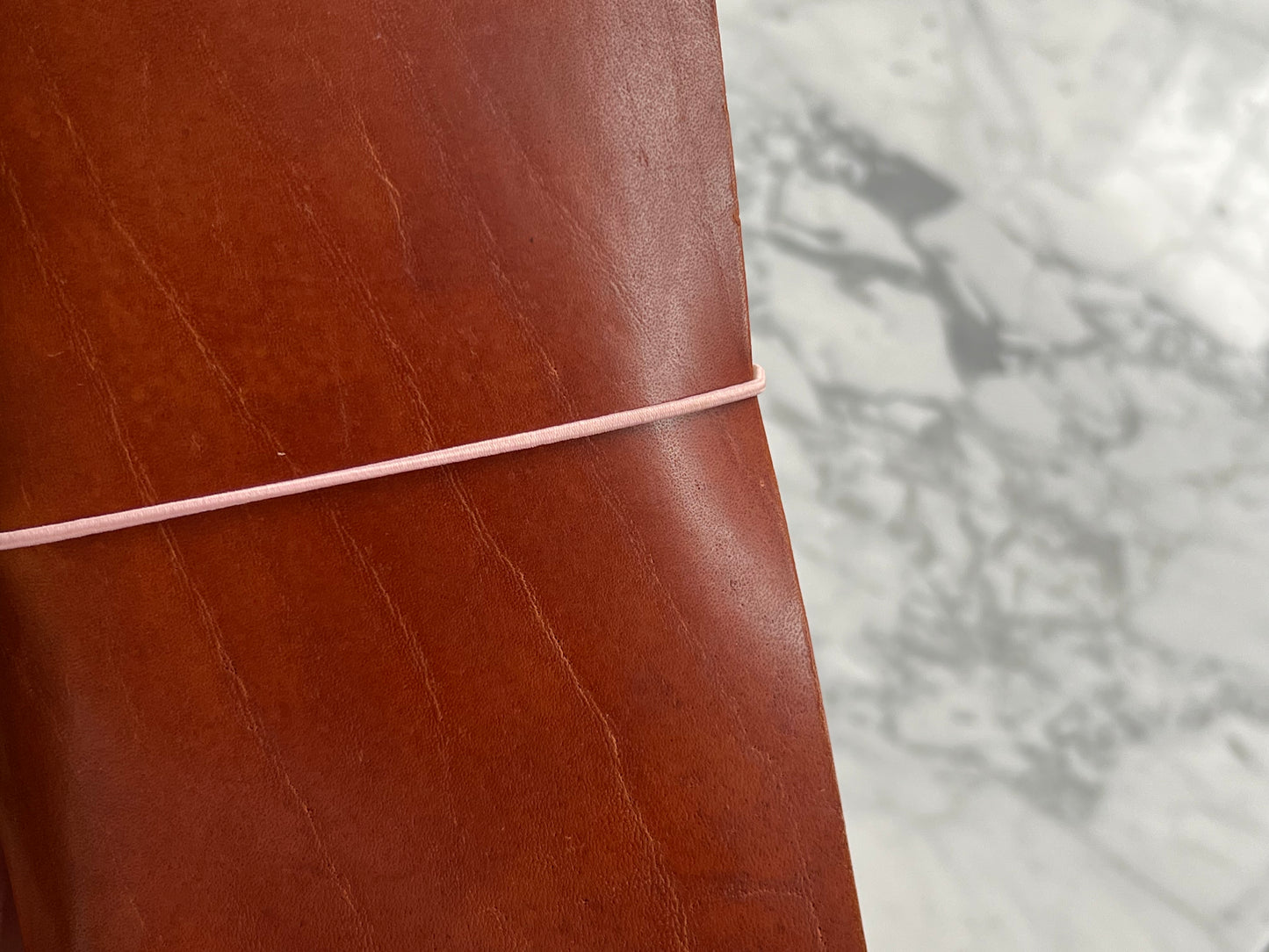 Cognac Leather Journal | A4 size