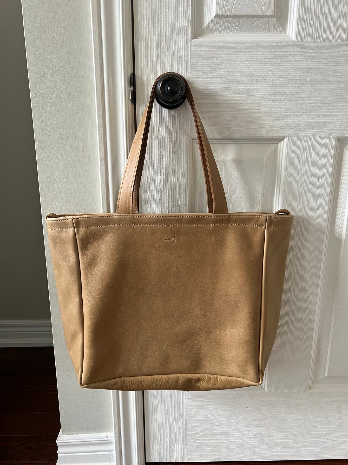Everything Leather Tote Bag- READY TO SHIP