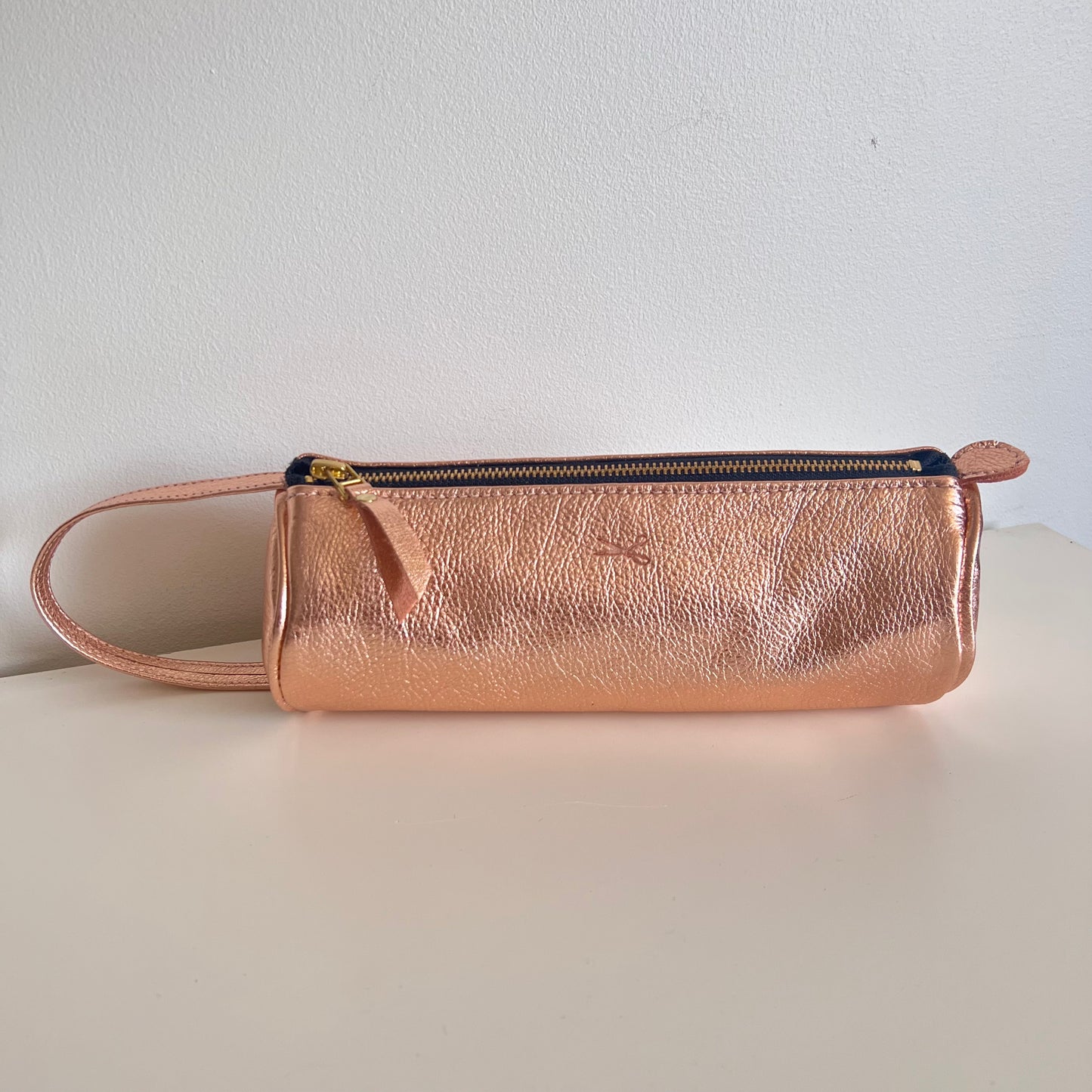 Large Signature Leather Pouch