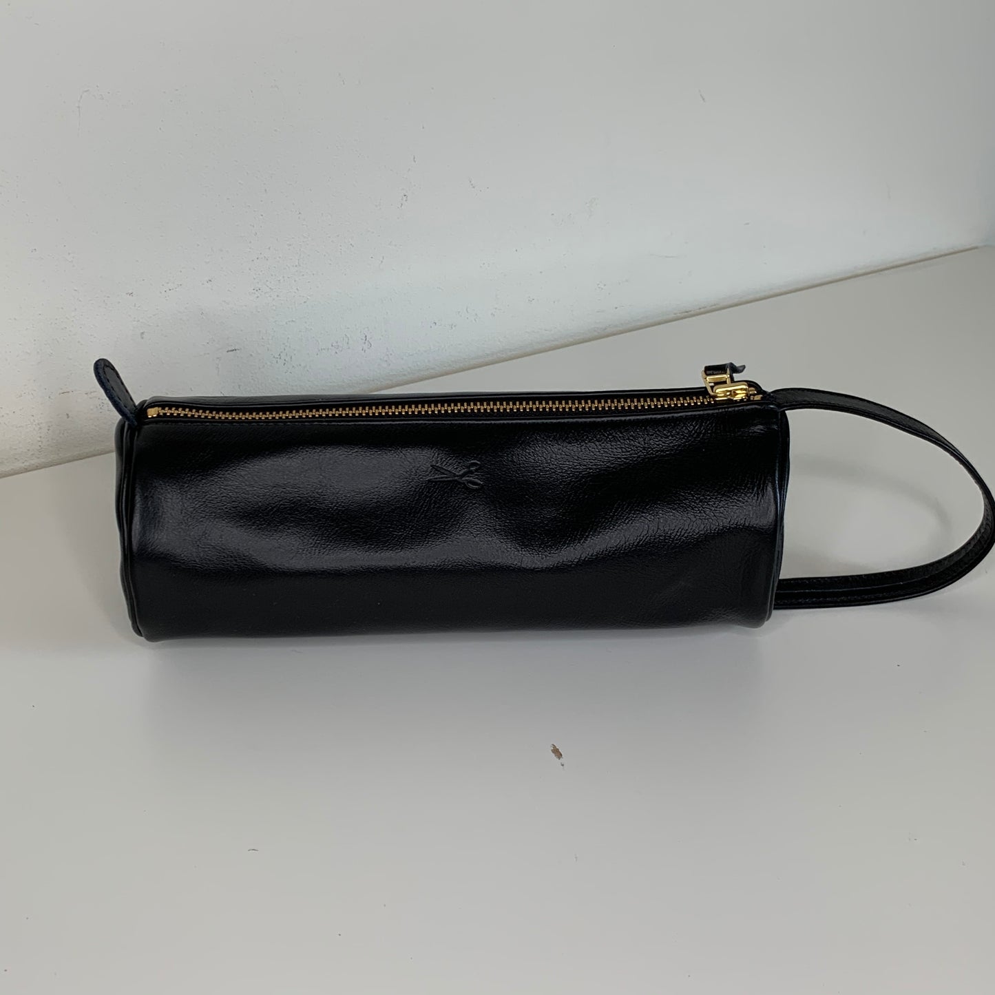 Large Signature Leather Pouch