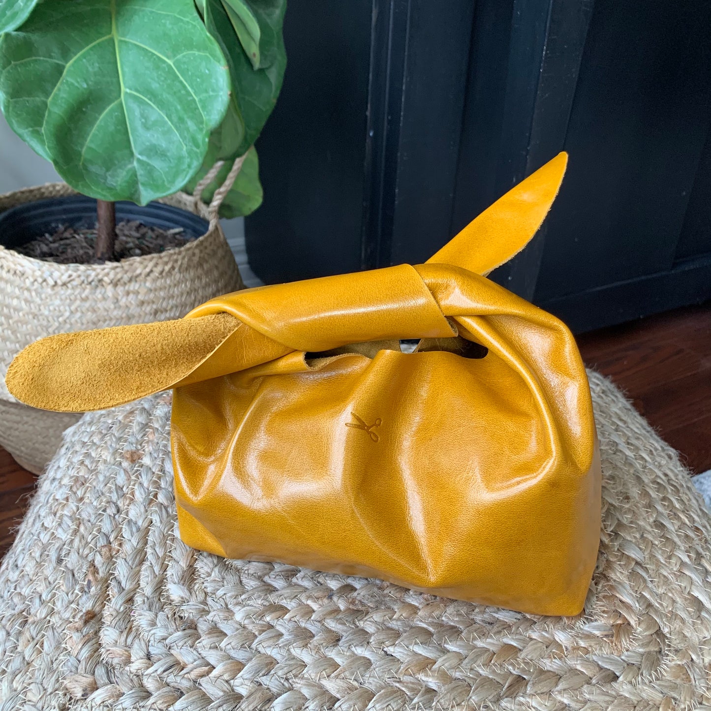 Leather Bunny Bag