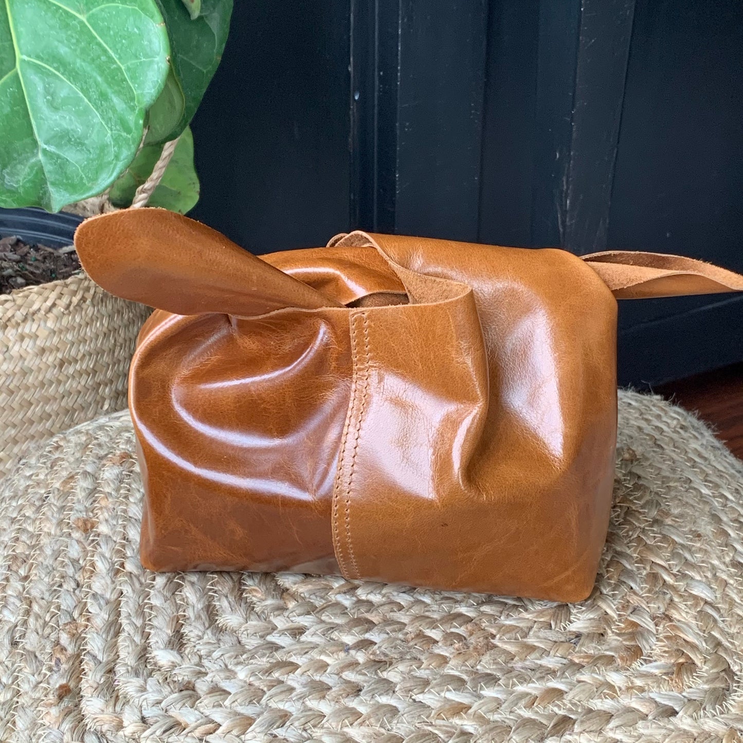 Leather Bunny Bag