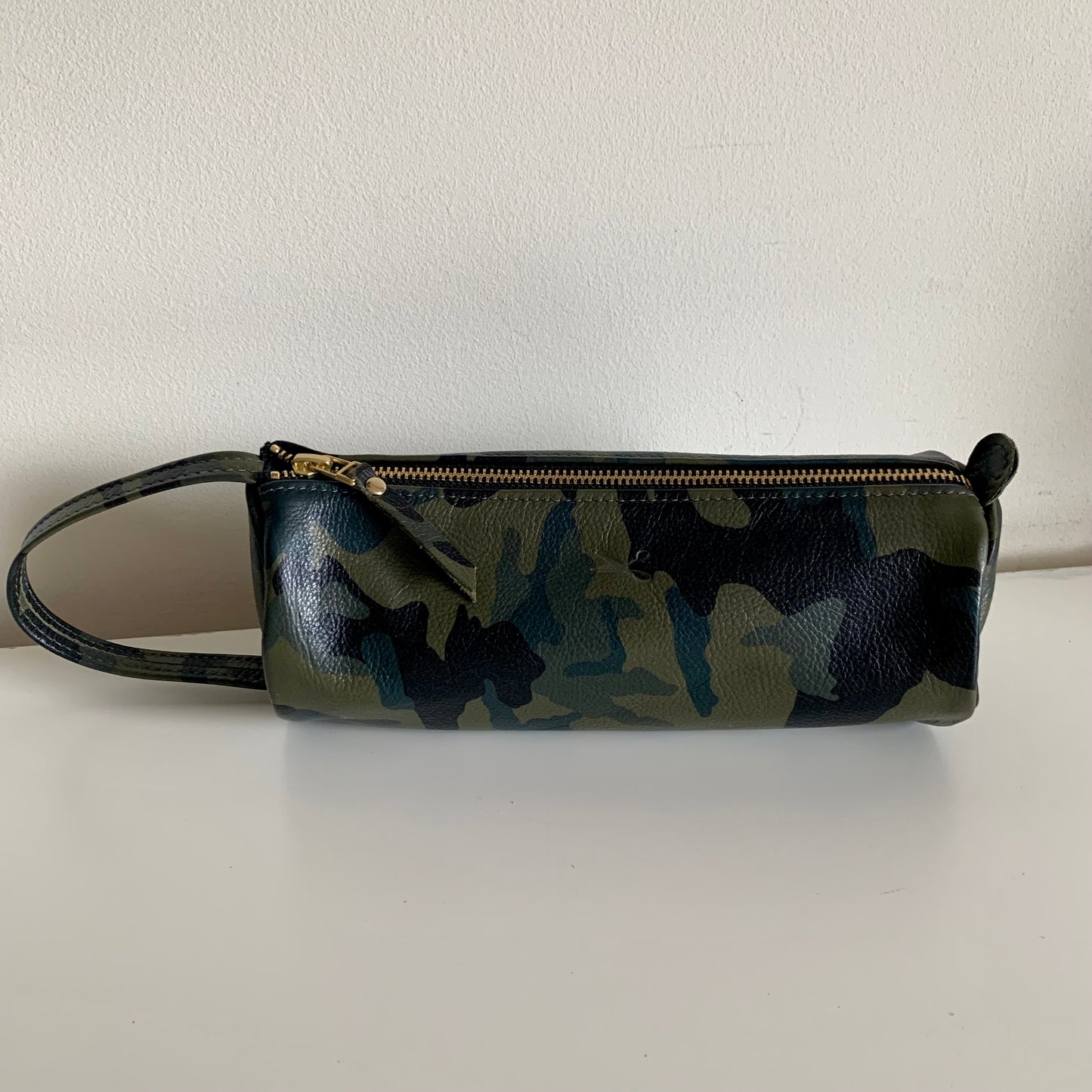 Large Signature Leather Pouch