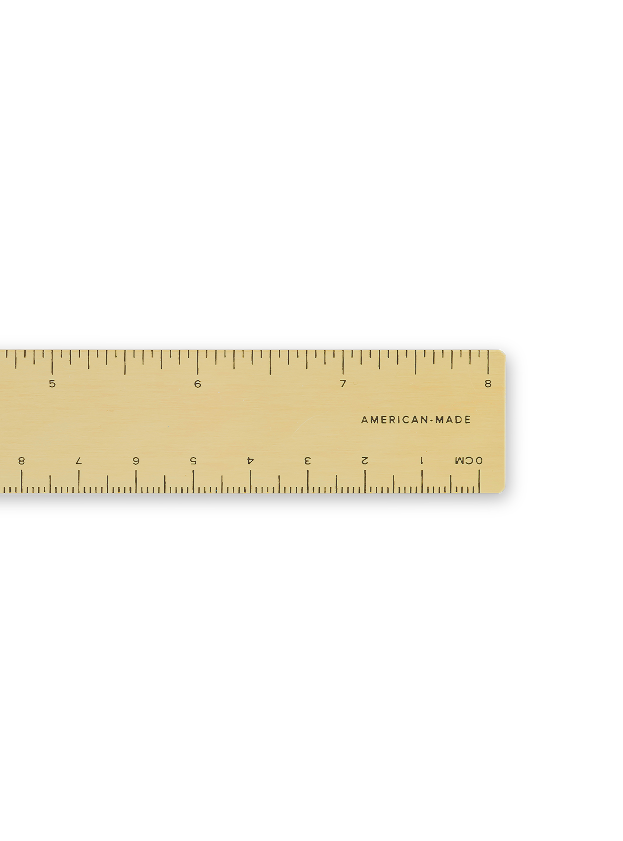 Appointed Brass Pocket Ruler