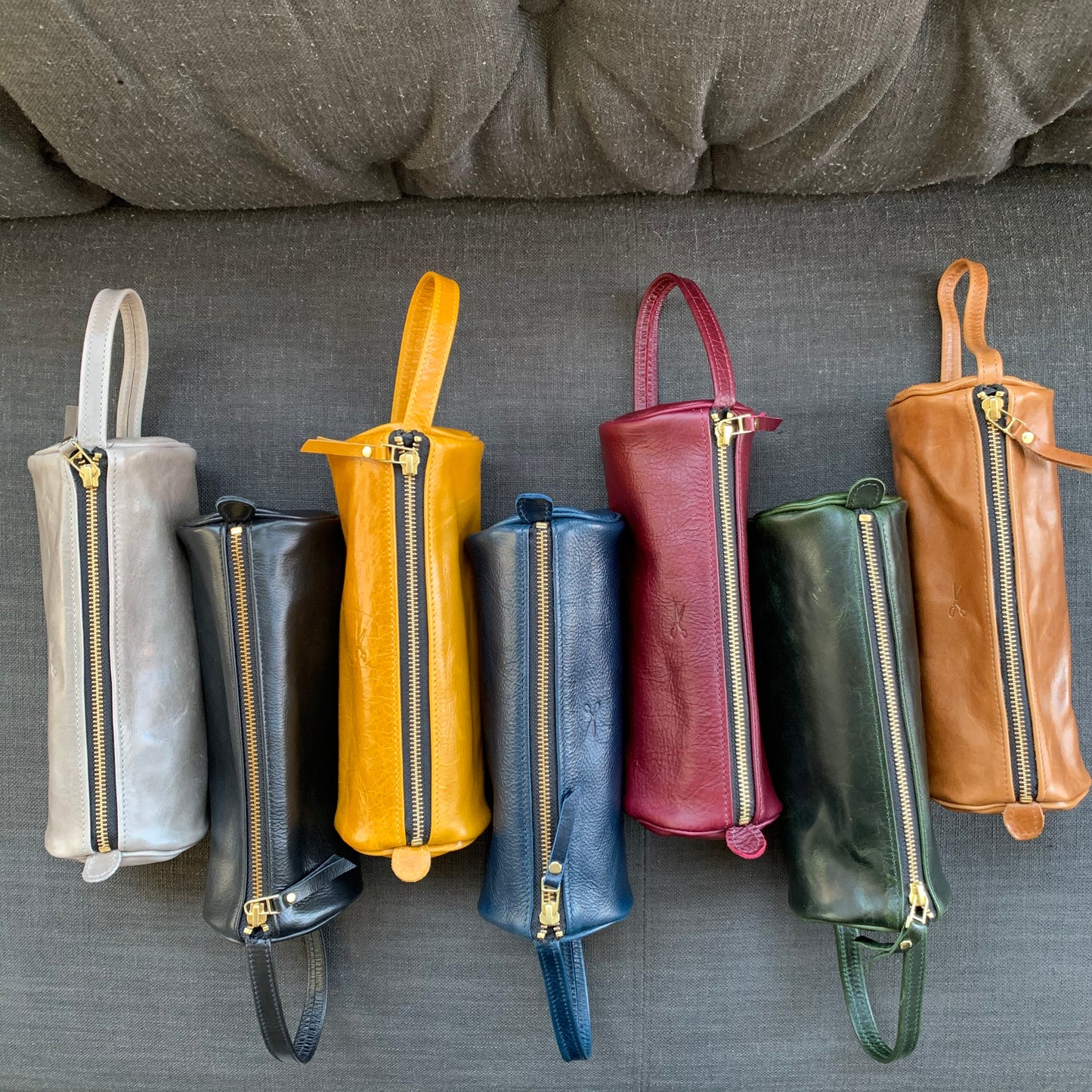 Large Signature Leather Pouch