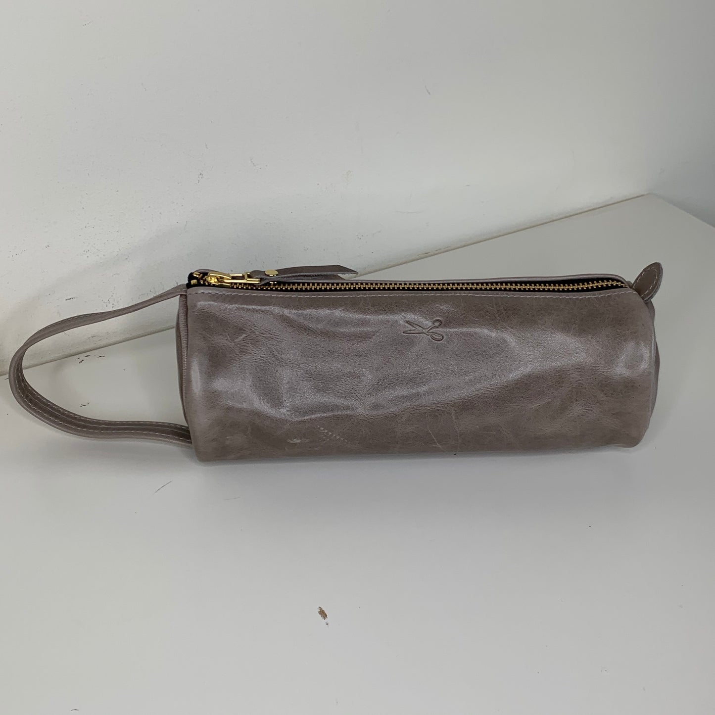 Large Signature Leather Pouch