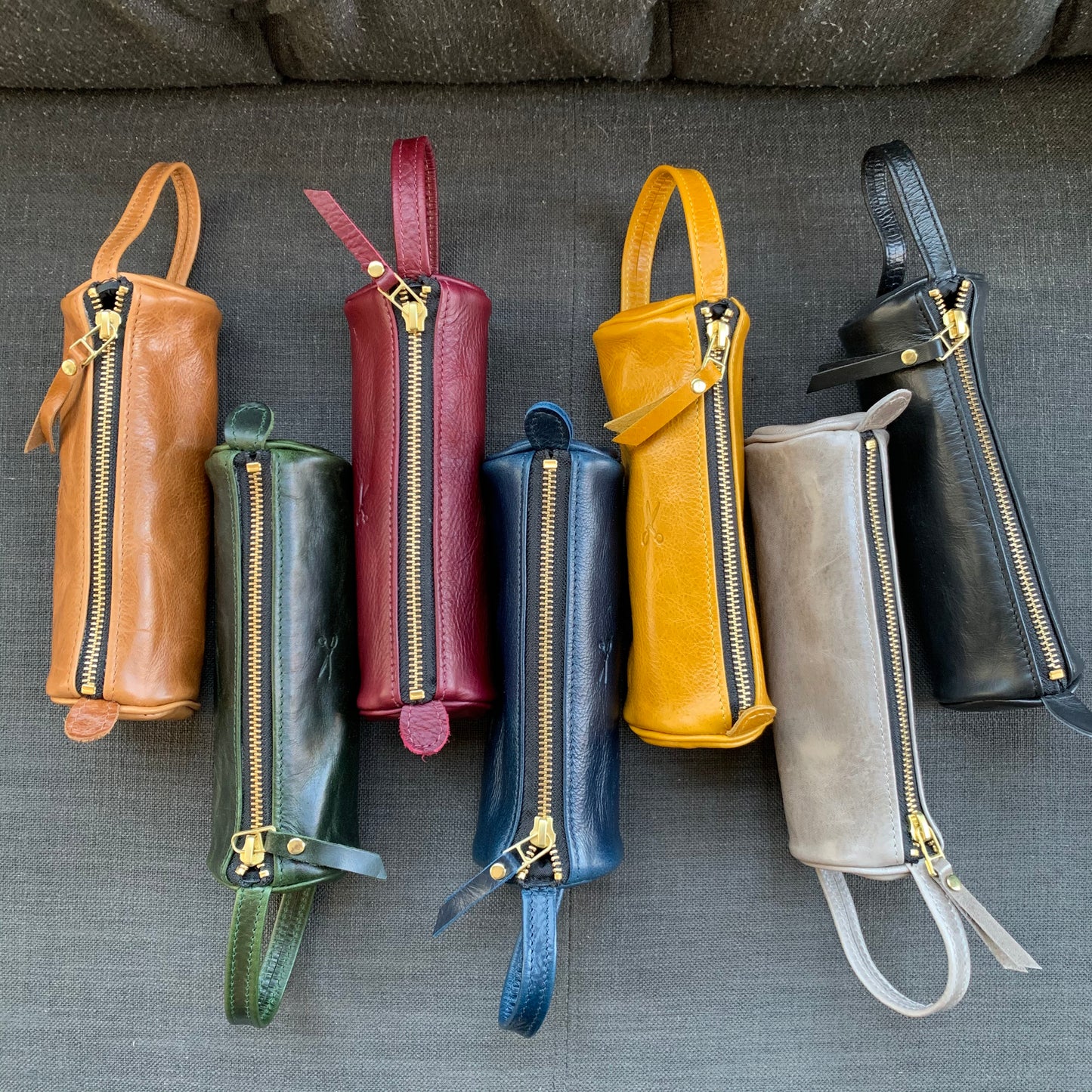 Small Signature Leather Pouch