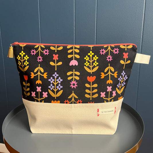 Large Project Bag- Modern Garden