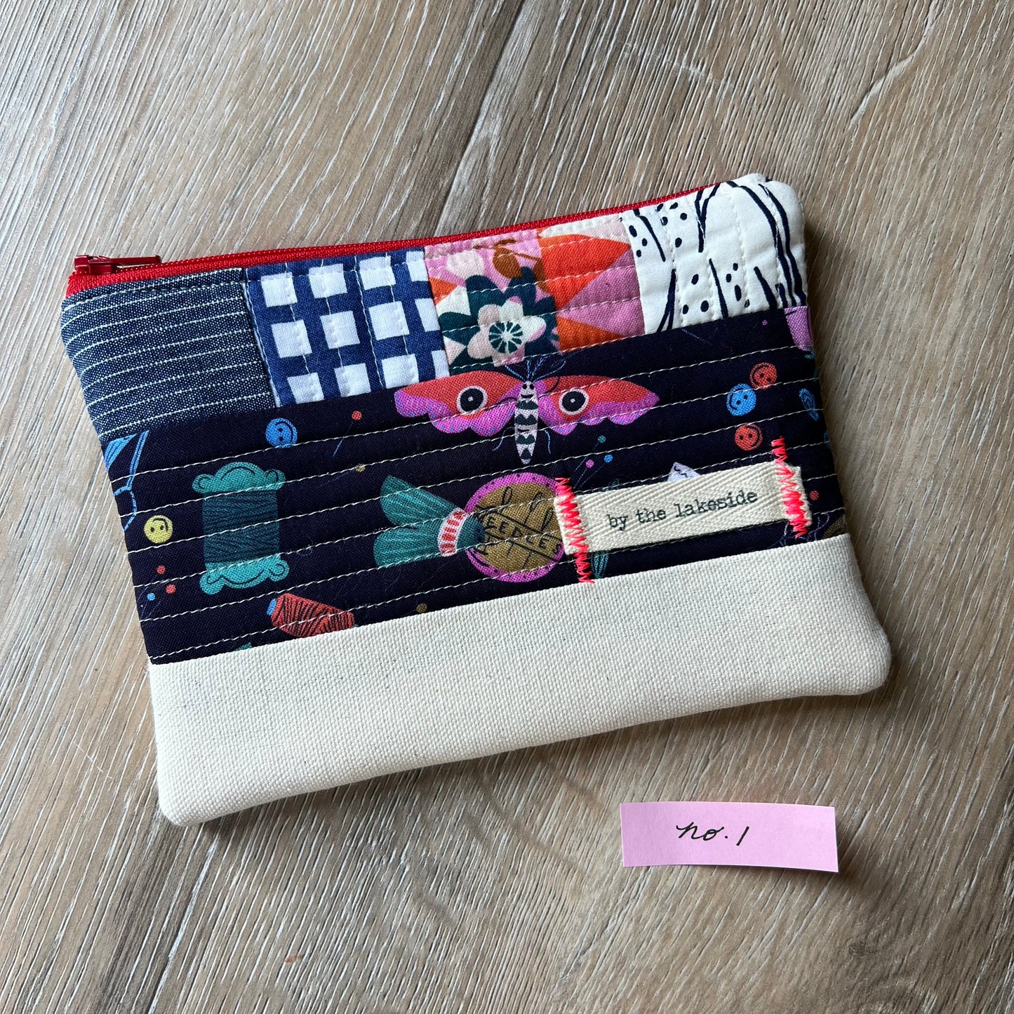Small Patchwork Pouch- Sewing Notions No 1