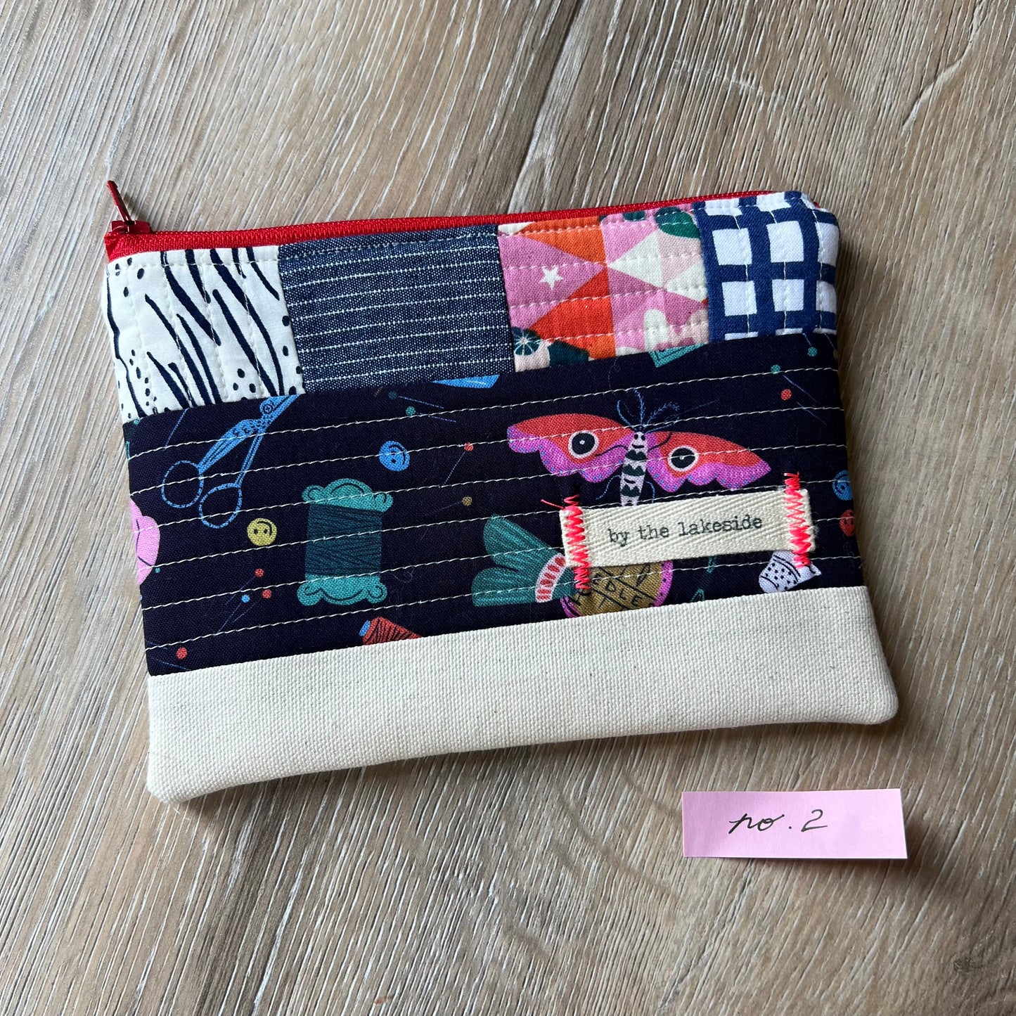 Small Patchwork Pouch- Sewing Notions No 2