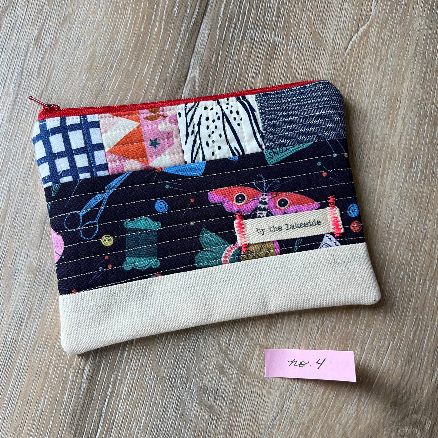 Small Patchwork Pouch- Sewing Notions No 4