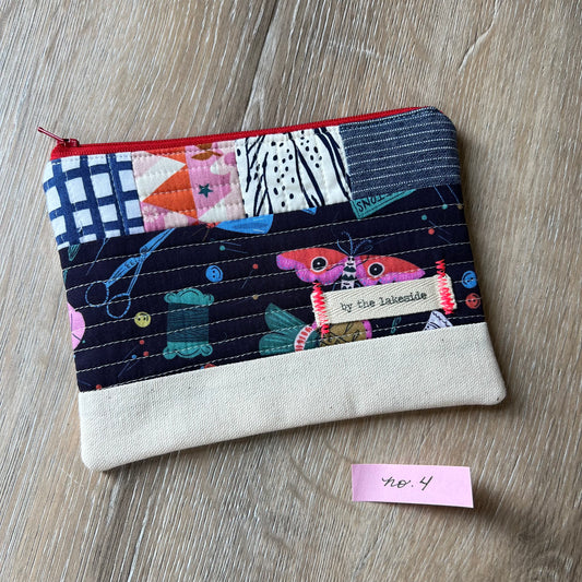 Small Patchwork Pouch- Sewing Notions No 4