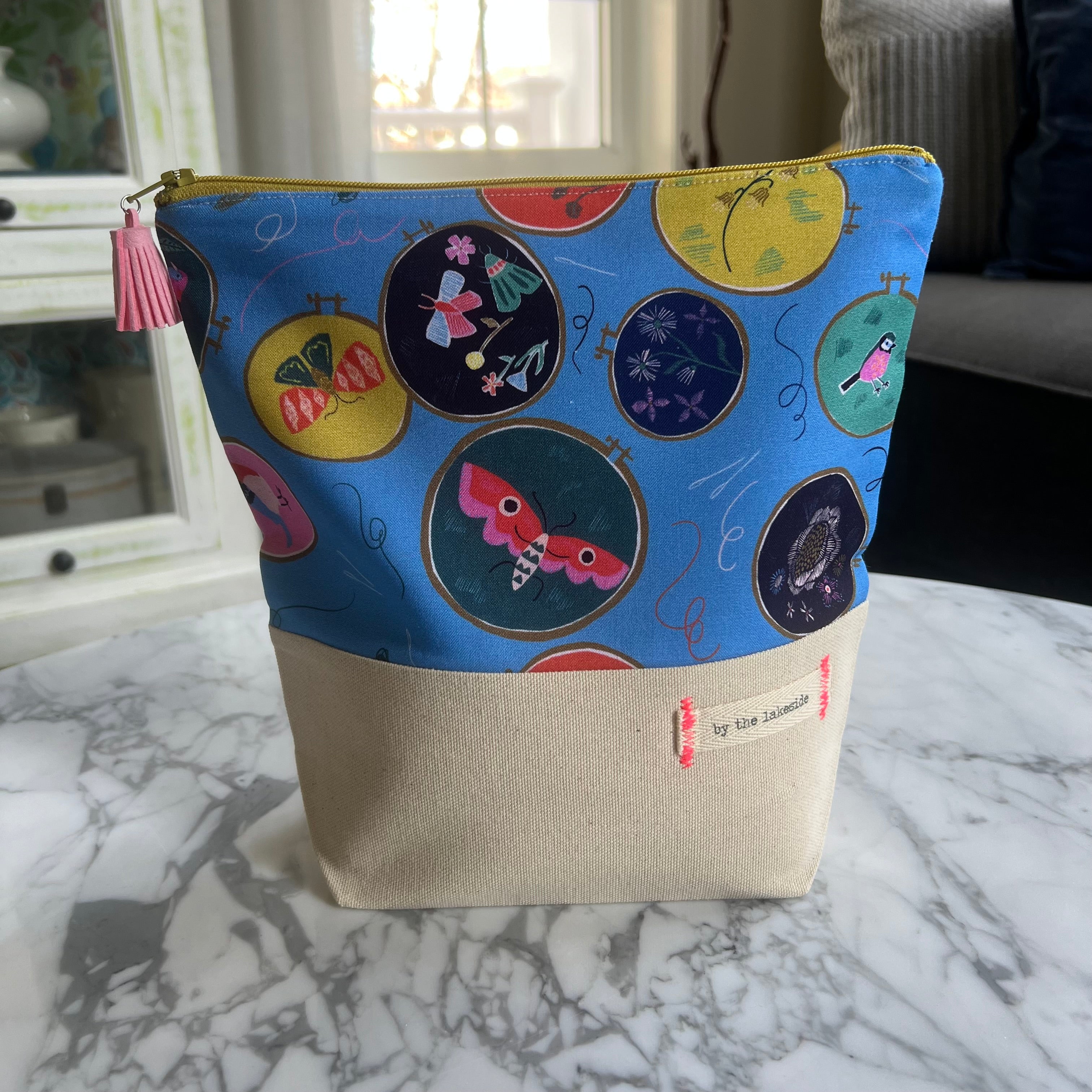 Small Project Bag- Embroidery Hoops