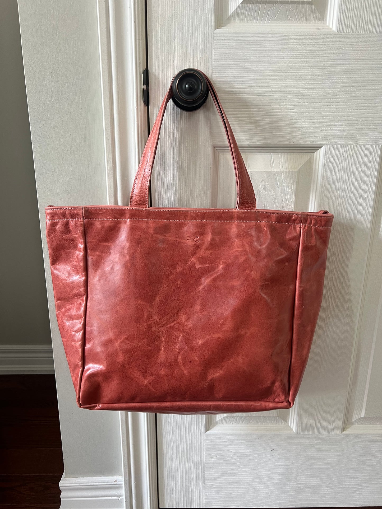 Everything Leather Tote Bag- READY TO SHIP
