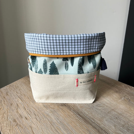 Small Project Bag- Forest Girl