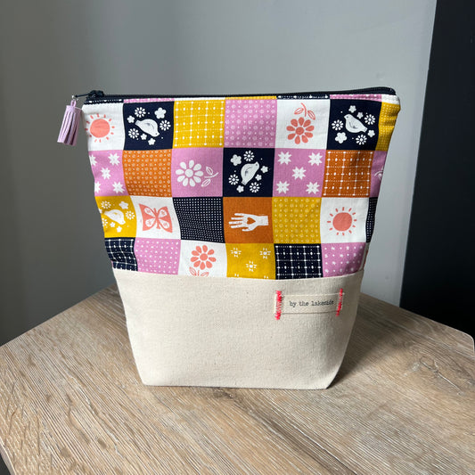 Small Project Bag- Patchwork