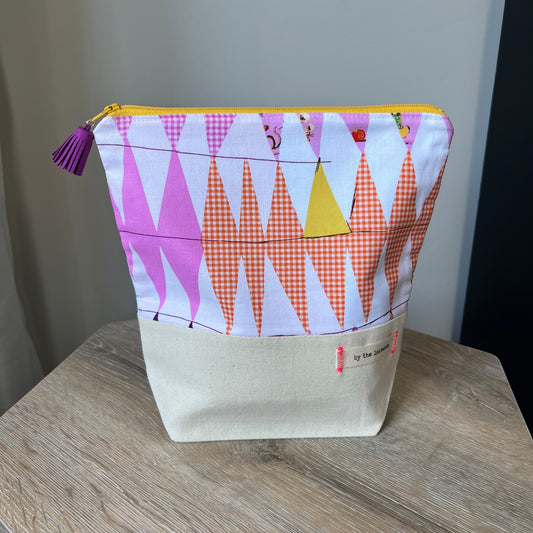 Small Project Bag- Summer Bunting