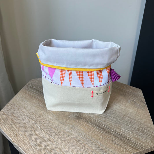 Small Project Bag- Summer Bunting