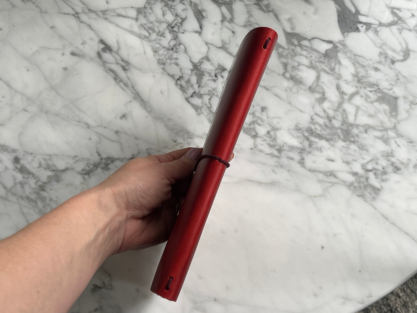 Red Leather Journal | Regular/Standard Size