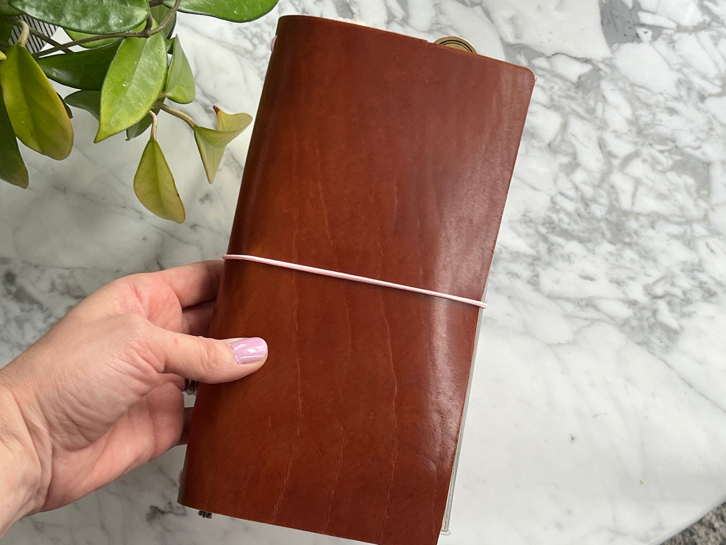 Cognac Leather Journal | Regular/Standard Size