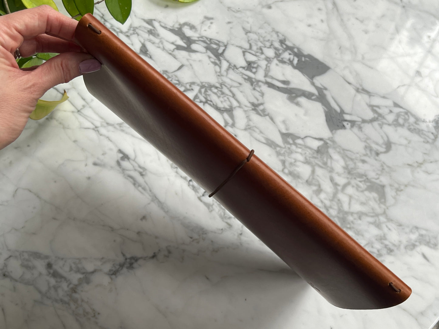 Cognac Leather Journal | A4 size