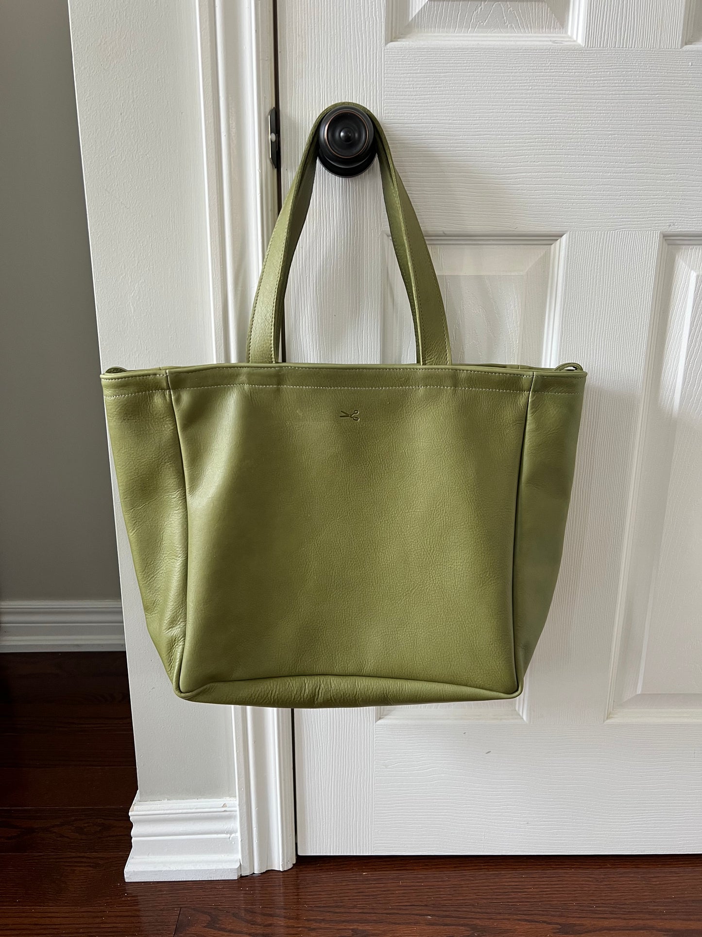 Everything Leather Tote Bag- READY TO SHIP