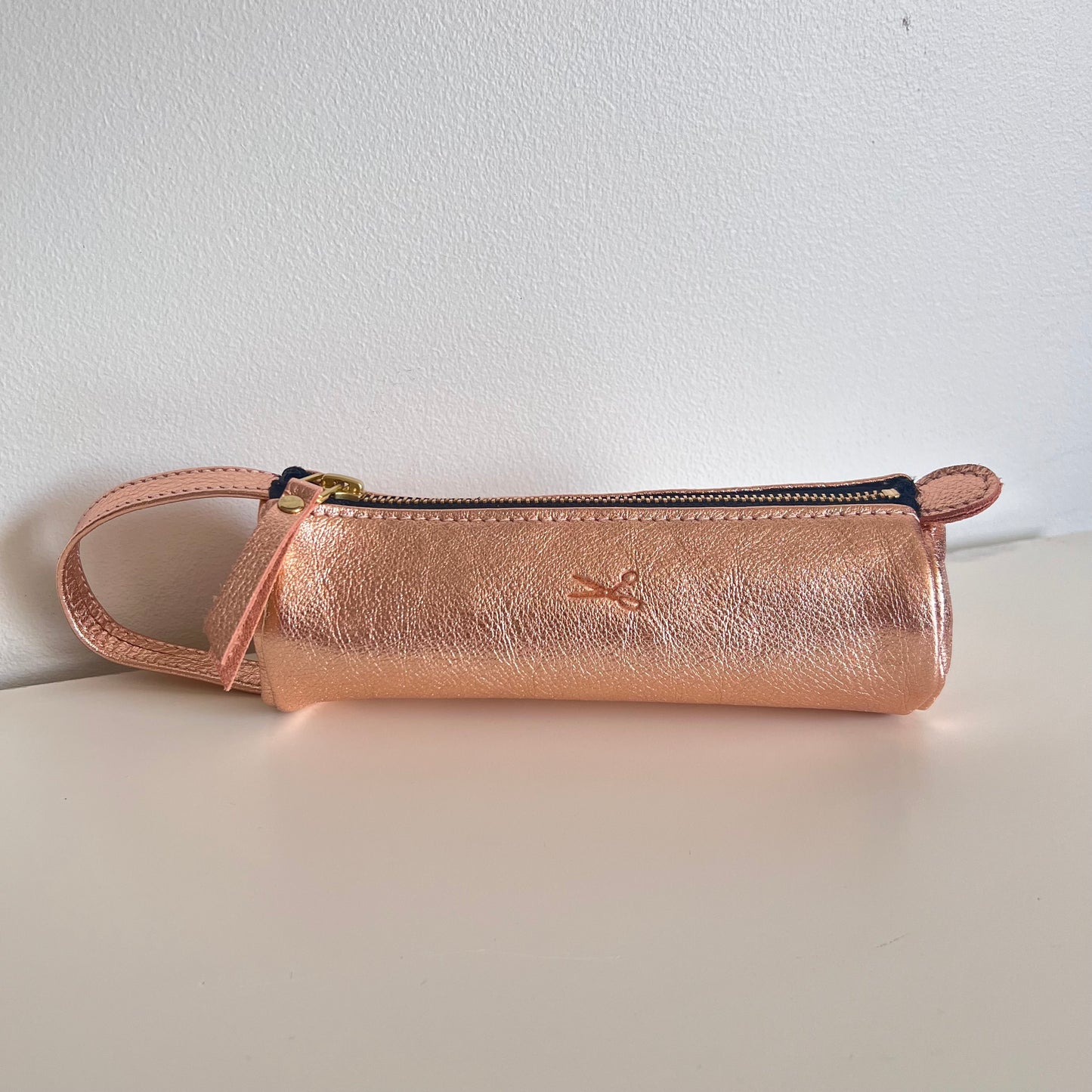 Small Signature Leather Pouch