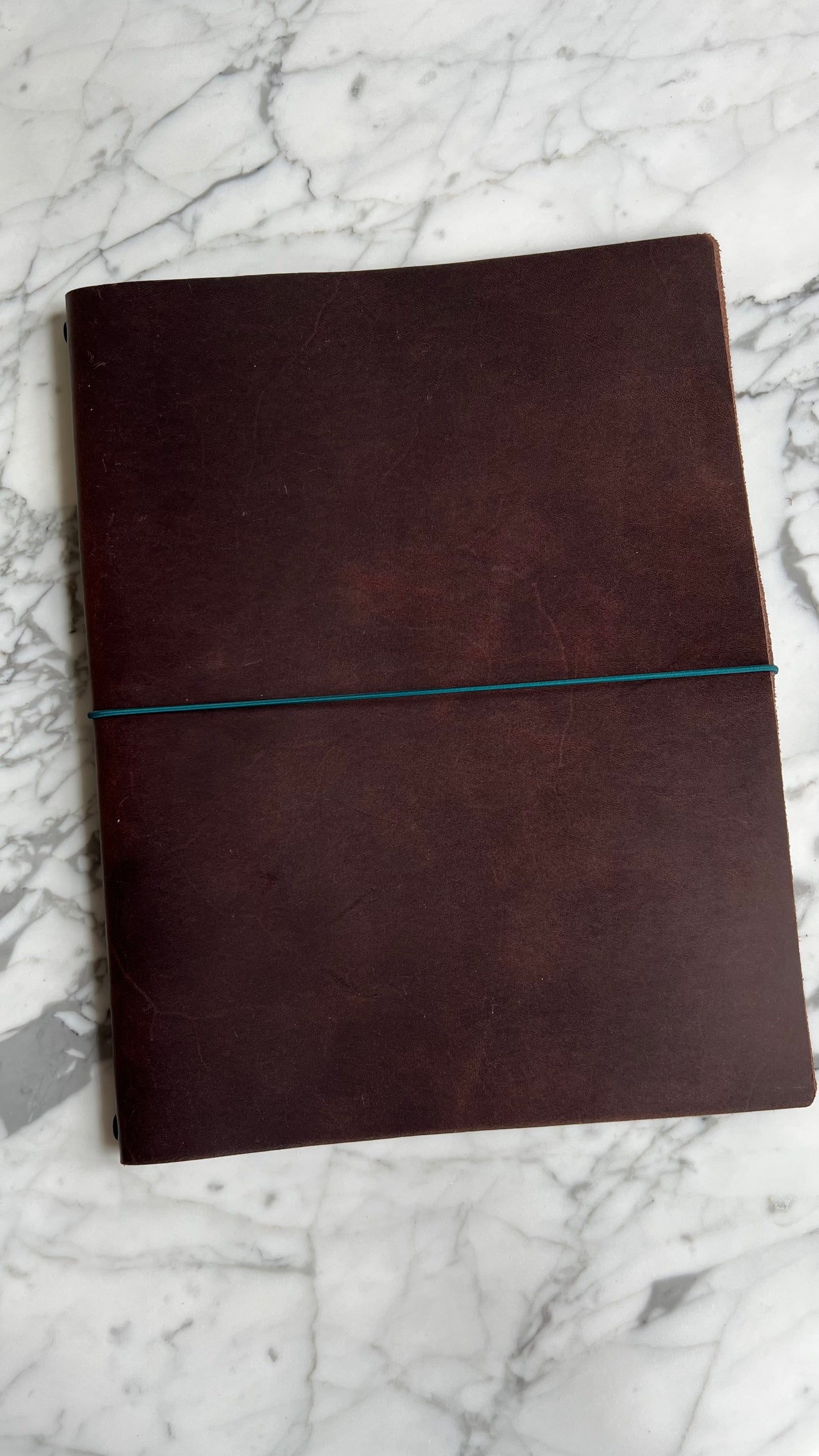 Dark Brown Leather Journal | A4 size