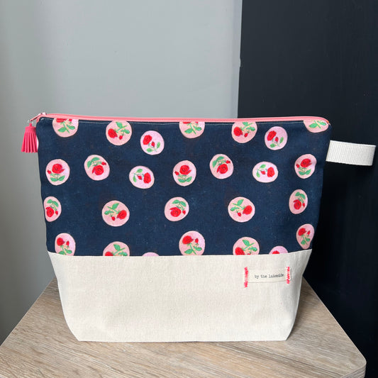 Large Project Bag- Roses