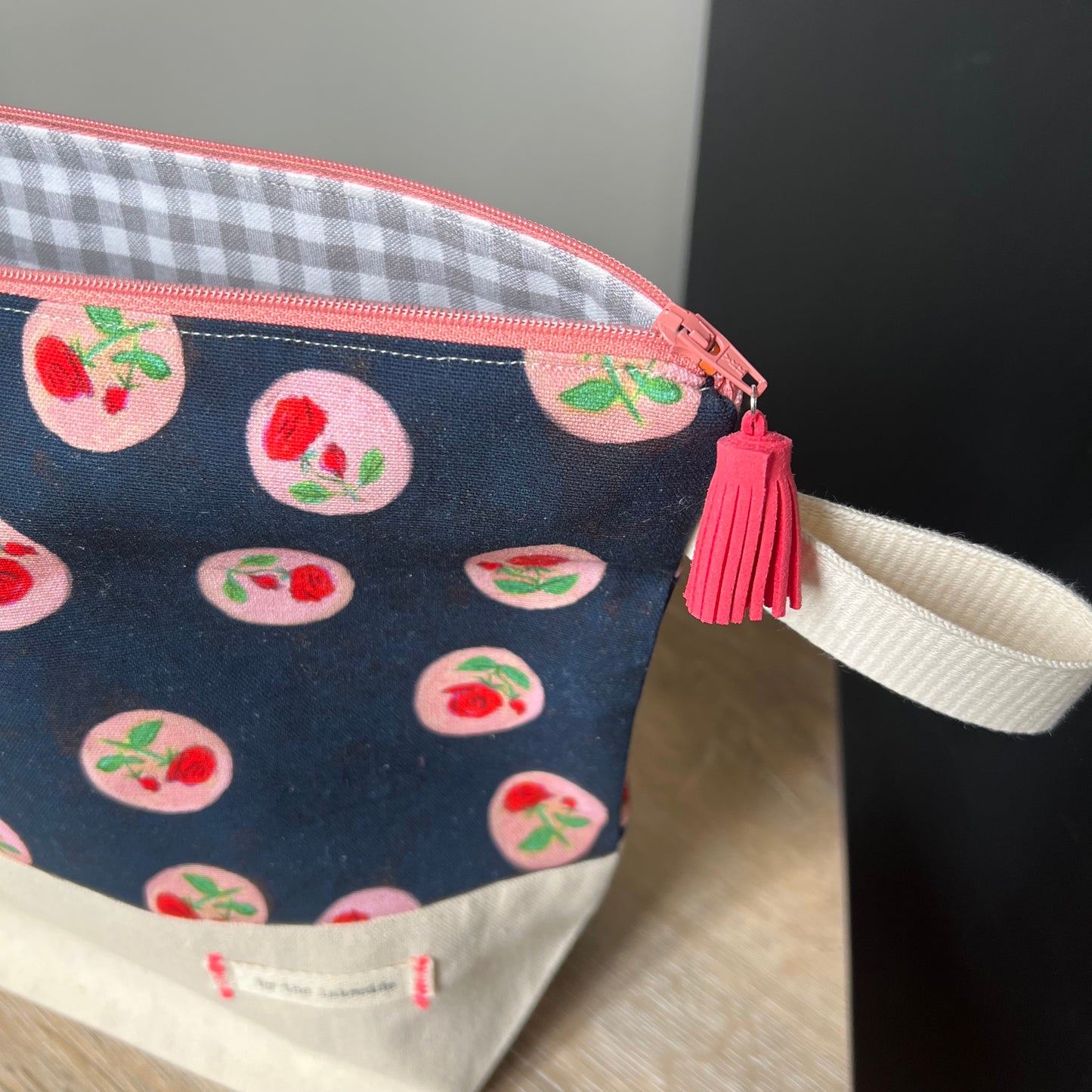 Large Project Bag- Roses