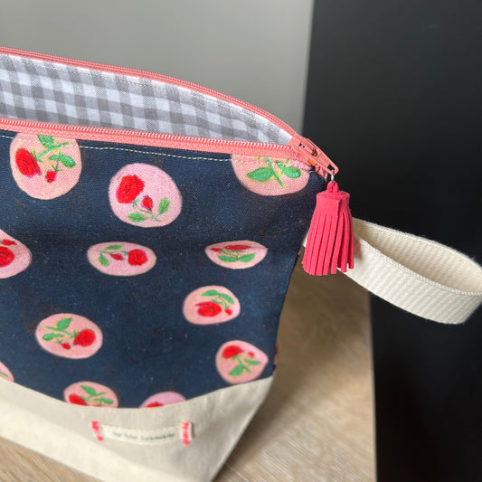 Large Project Bag- Roses