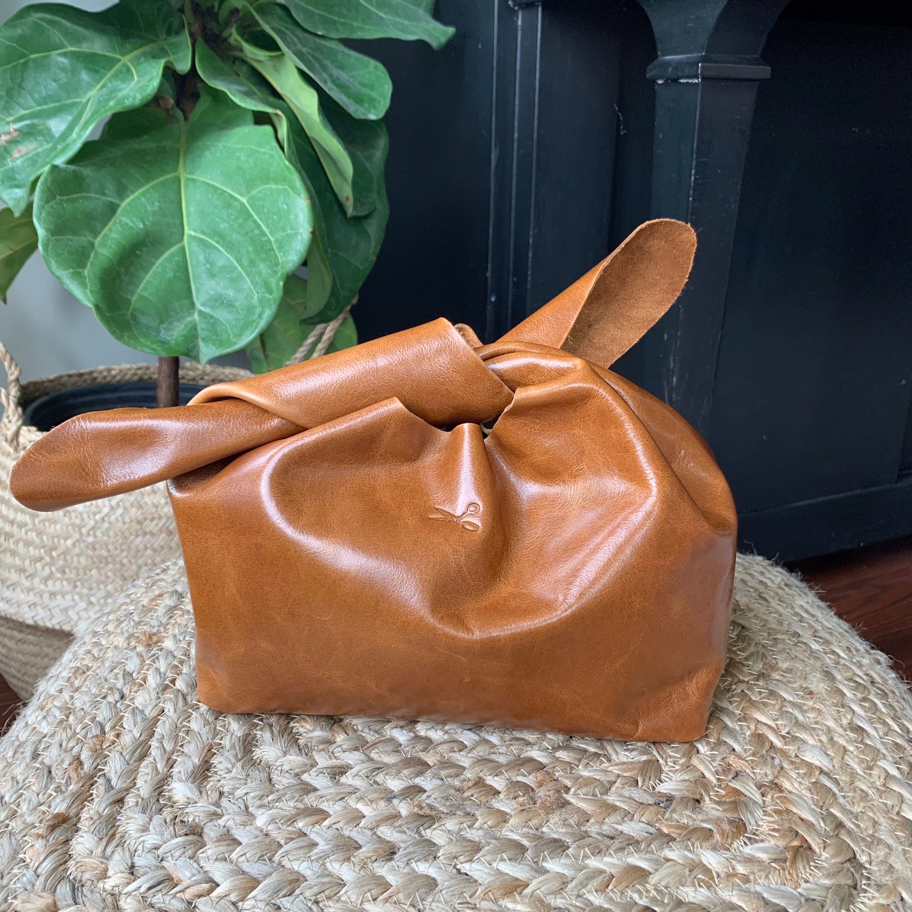 Paper leather sale bag