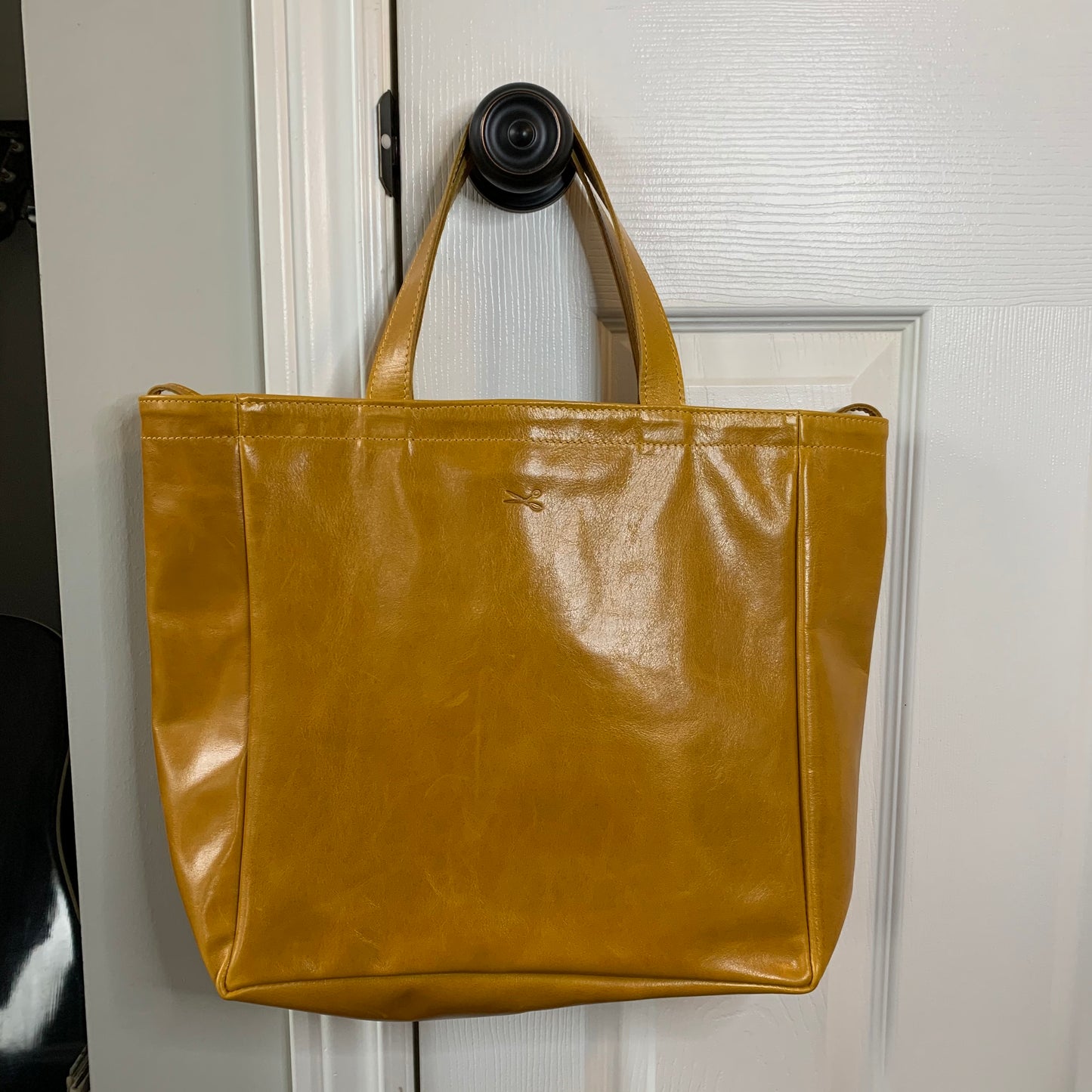 Small Leather Tote Bag