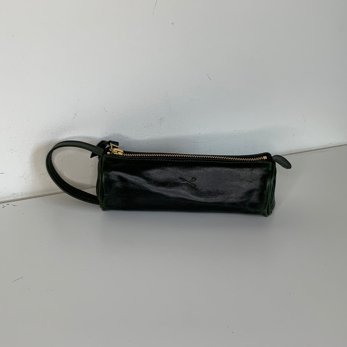 Small Signature Leather Pouch