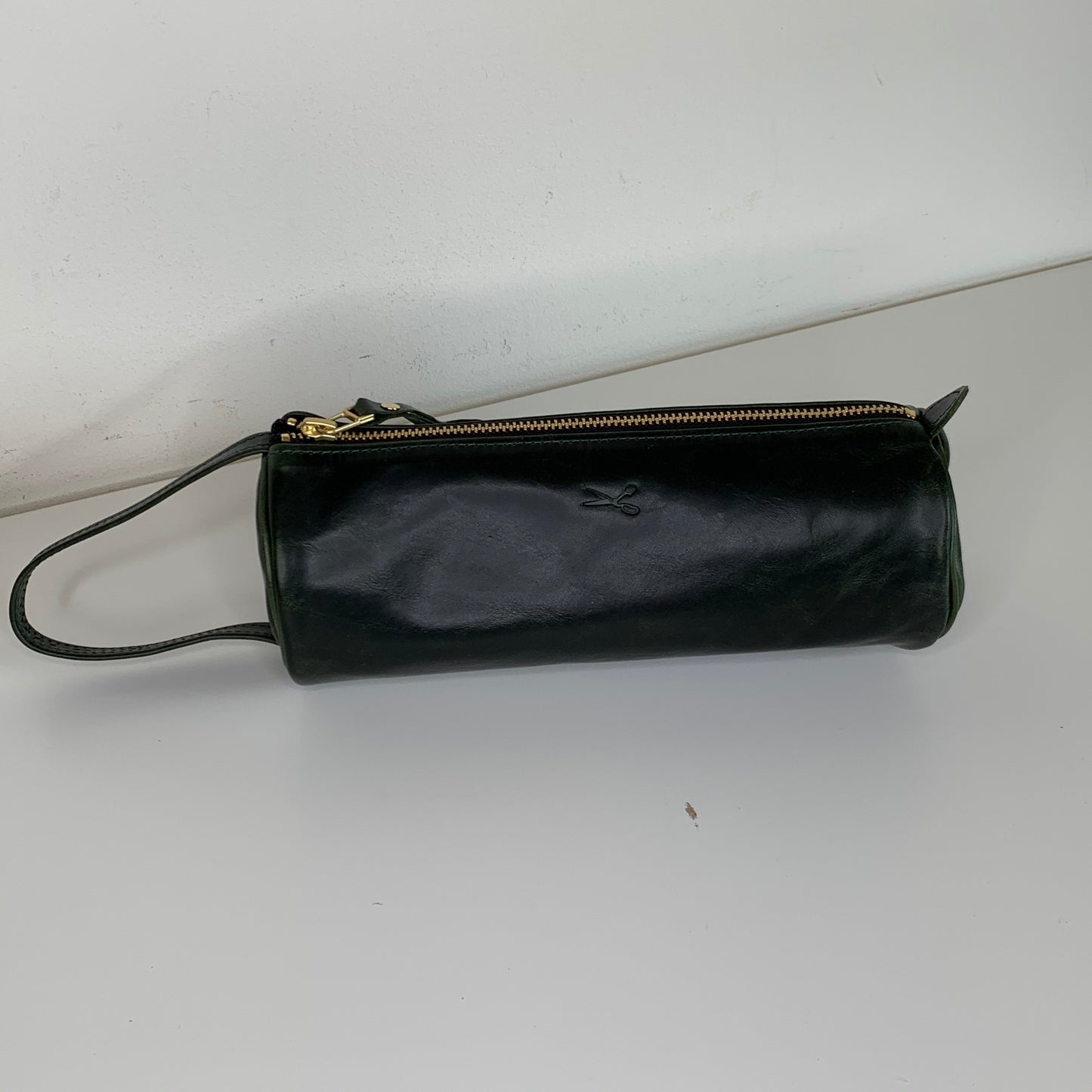 Large Signature Leather Pouch